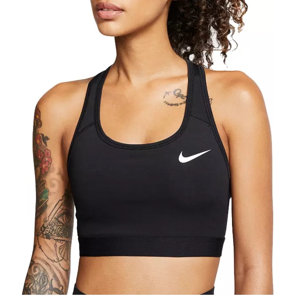 Women Black Nike Sport Bra (Size Small)